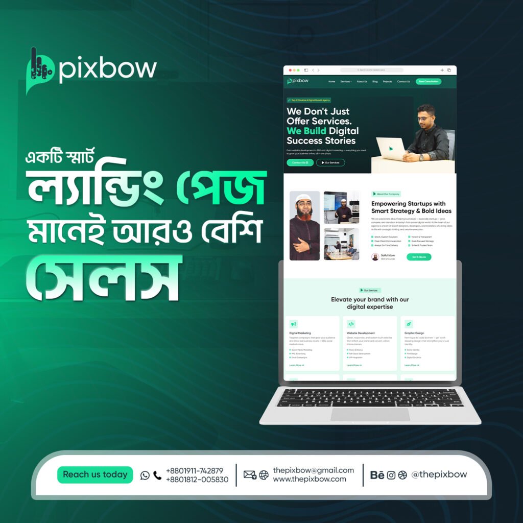 Landing-page-Social-Post--design by pixbow